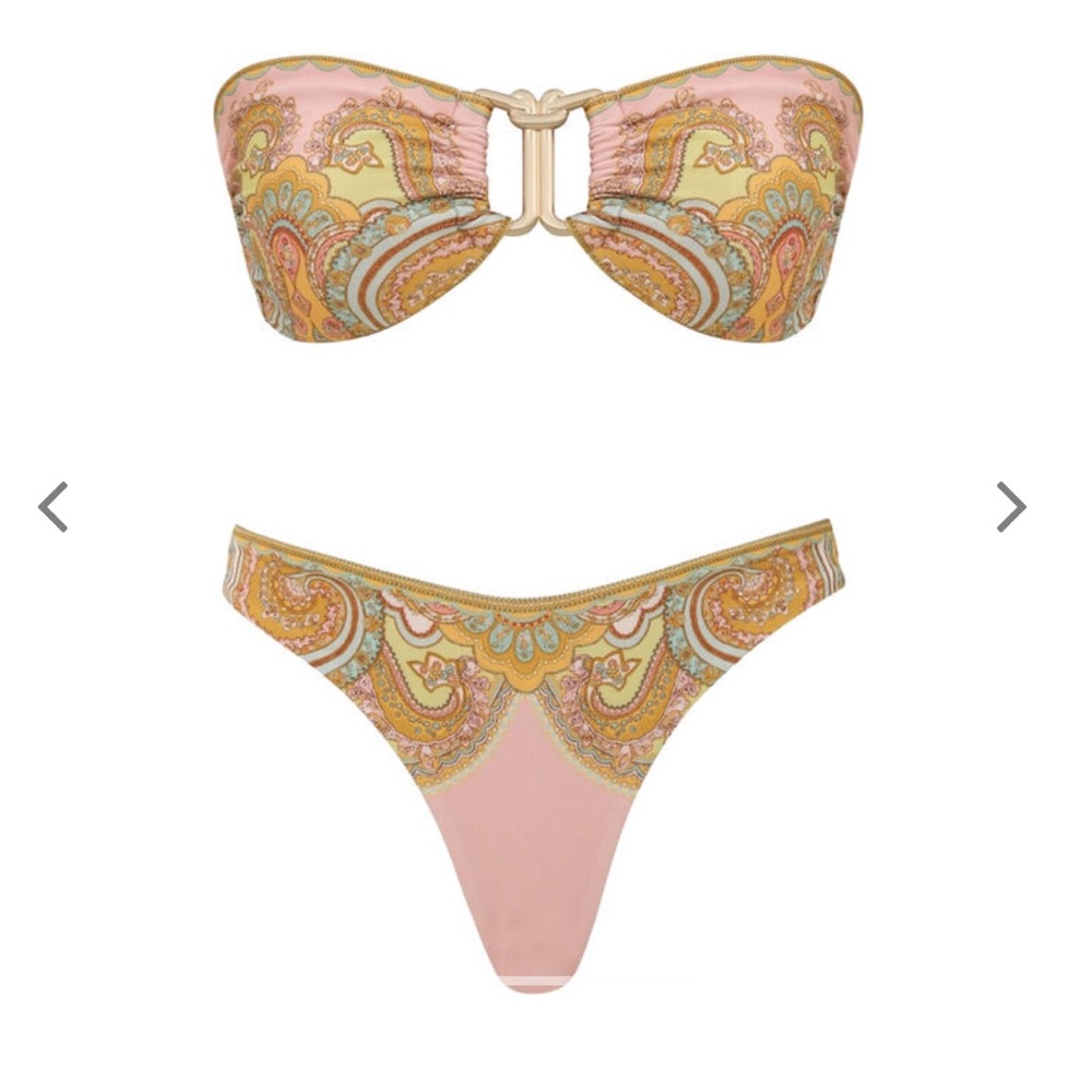Zimmermann Maxine Knot Trim Bikini